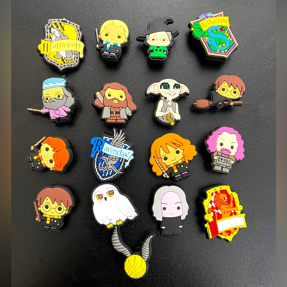 Croc charm set-Harry Potter